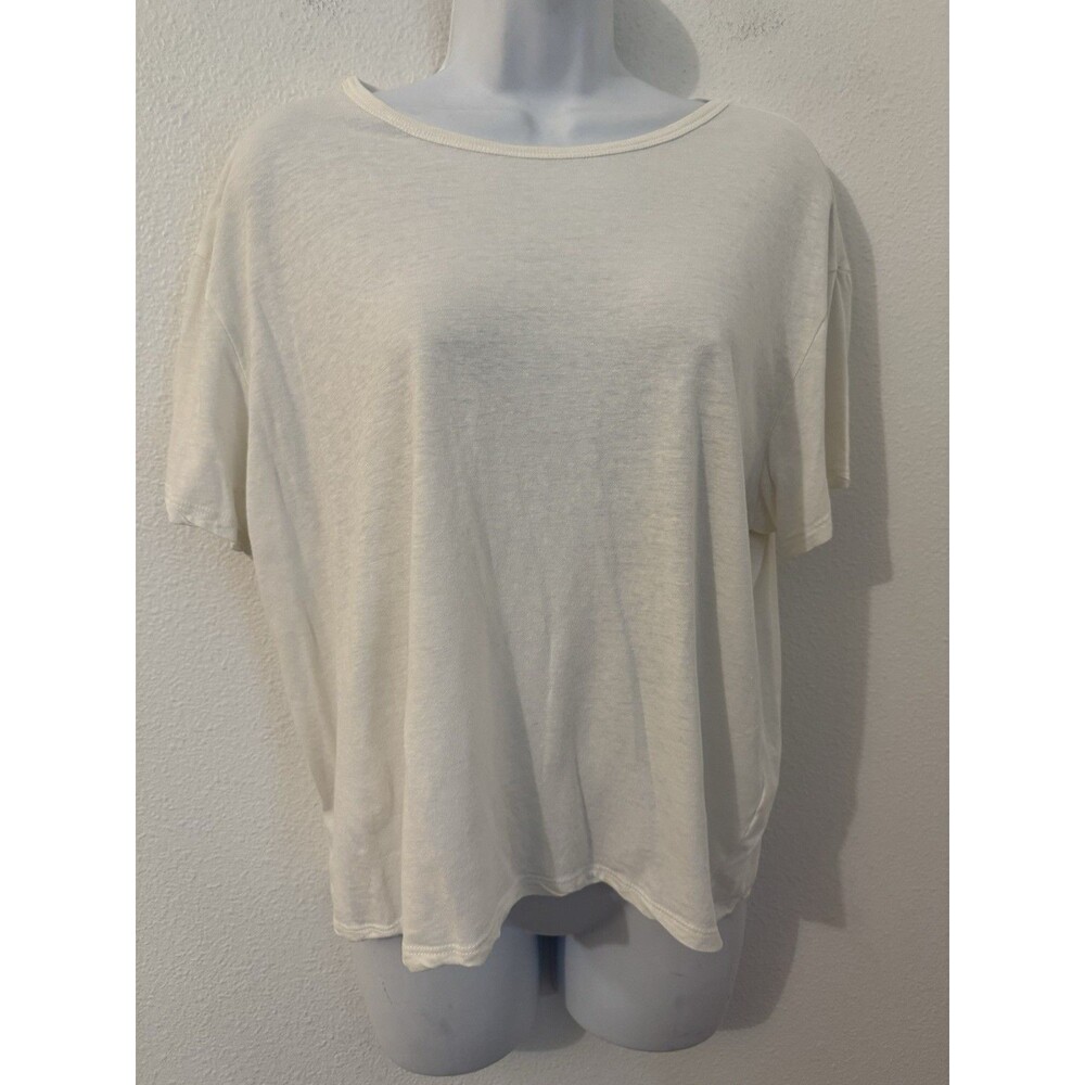 Marine Layer T-Shirt Women's Large Round Short Sleeve Lightweight Casual EUC